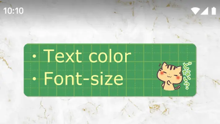 Notepad Kansai Cats android App screenshot 4